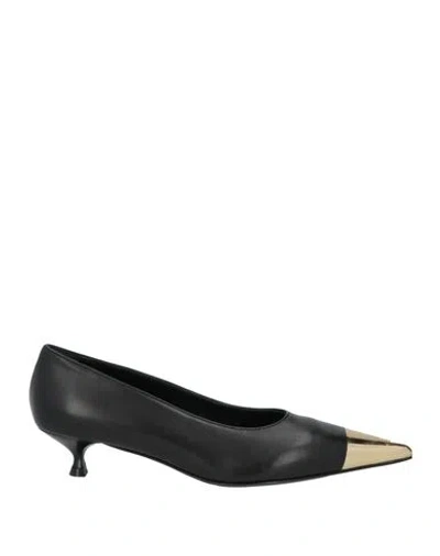 Agl Attilio Giusti Leombruni Agl X Kristen Mc Menamy Woman Pumps Black Size 8 Leather