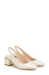 AGL ATTILIO GIUSTI LEOMBRUNI ANGIE BLOCK HEEL SLINGBACK PUMP