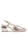 Agl Attilio Giusti Leombruni Agl Leather Moccasin With Metallic Effect