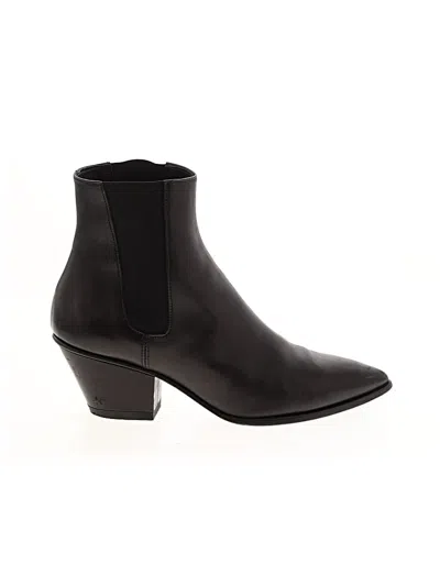 Pre-owned Agl Attilio Giusti Leombruni Ankle Boots In Black