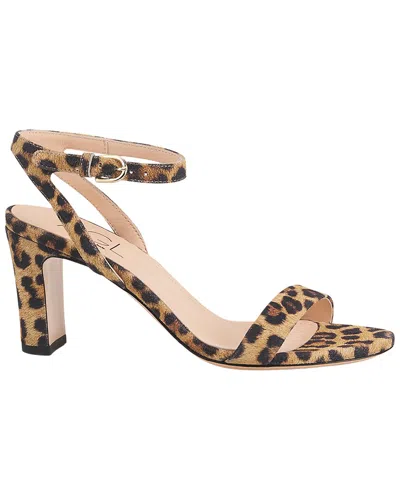 Agl Attilio Giusti Leombruni Agl Bernadette Leather Sandal In Animal Print