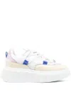 Agl Attilio Giusti Leombruni Blondie Low-top Platform Sneakers In White
