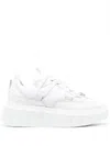 Agl Attilio Giusti Leombruni Blondie Sneakers In A Mix Of Materials In White