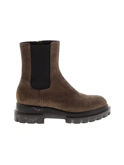Pre-owned Agl Attilio Giusti Leombruni Boots In Brown