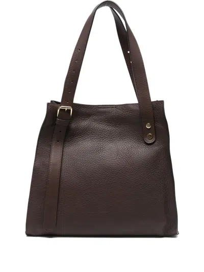 AGL ATTILIO GIUSTI LEOMBRUNI BUCKLE-DETAIL TOTE BAG