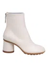 Agl Attilio Giusti Leombruni Agl Leather Ankle Boot In White