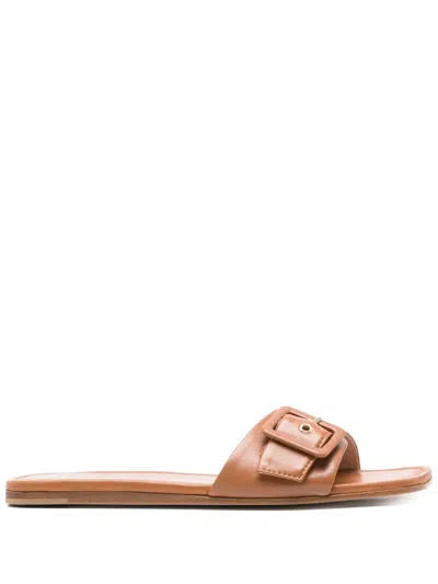Agl Attilio Giusti Leombruni Elsy Slides In Brown