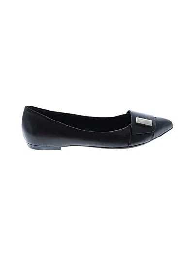 Pre-owned Agl Attilio Giusti Leombruni Flats In Black