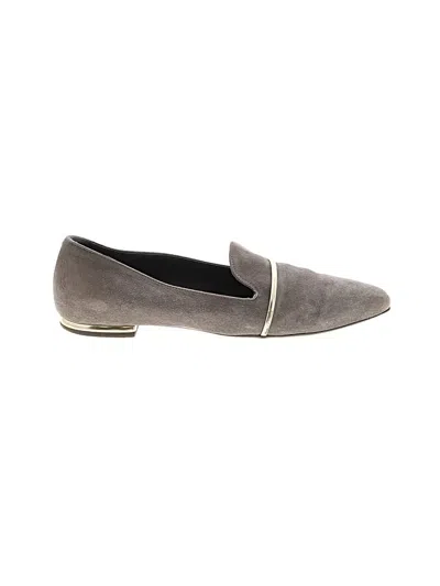 Pre-owned Agl Attilio Giusti Leombruni Flats In Gray