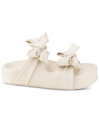 AGL ATTILIO GIUSTI LEOMBRUNI JANE DOUBLE R LEATHER SLIDE