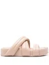Agl Attilio Giusti Leombruni Jane Padded Sandals In Pink