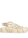 Agl Attilio Giusti Leombruni Jane Sandals In Neutrals