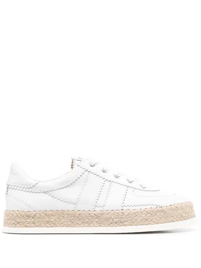 Agl Attilio Giusti Leombruni Lace-up Low-top Sneakers In White
