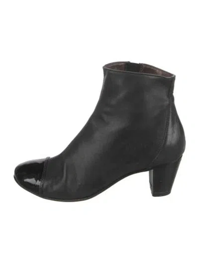 Pre-owned Agl Attilio Giusti Leombruni Leather Boots In Black