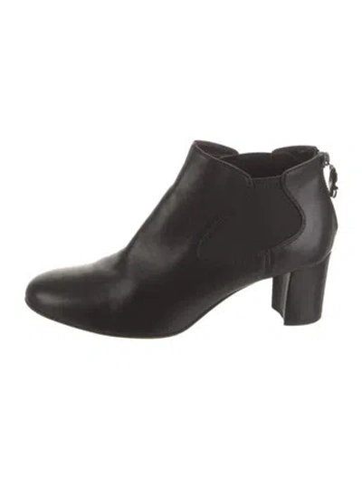 Pre-owned Agl Attilio Giusti Leombruni Leather Boots In Black