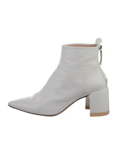 Pre-owned Agl Attilio Giusti Leombruni Leather Boots In Gray