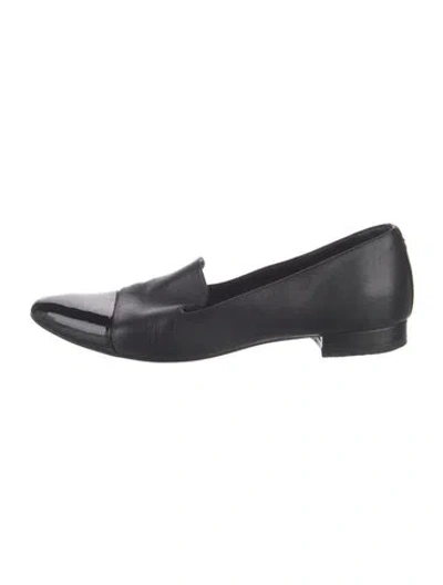 Pre-owned Agl Attilio Giusti Leombruni Leather Loafers In Black
