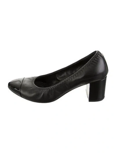 Pre-owned Agl Attilio Giusti Leombruni Leather Pumps In Black