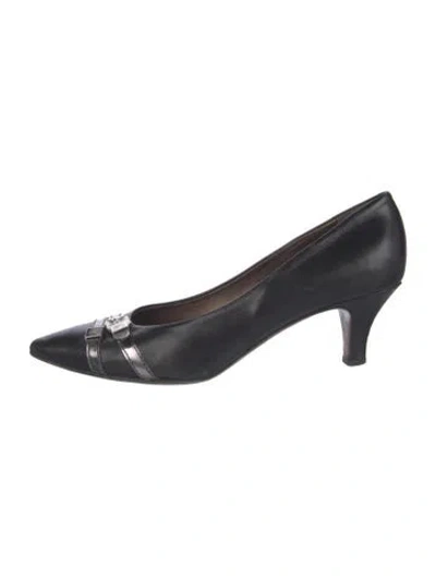 Pre-owned Agl Attilio Giusti Leombruni Leather Pumps In Blue