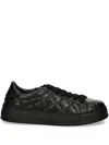Agl Attilio Giusti Leombruni Logo-patch Sneakers In Schwarz