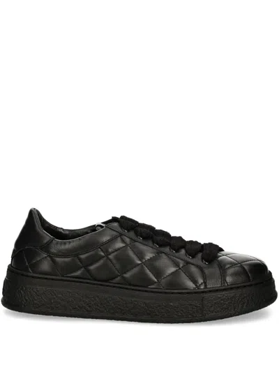 Agl Attilio Giusti Leombruni Logo-patch Sneakers In Schwarz