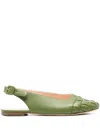 Agl Attilio Giusti Leombruni Mara Ballerina Shoes In Green