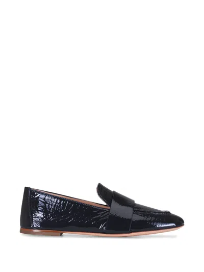 Agl Attilio Giusti Leombruni Marienne Strap-detail Loafers In Blue