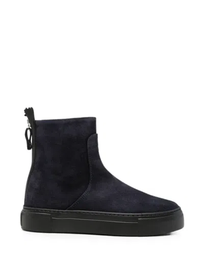 Agl Attilio Giusti Leombruni Meghan Rear-zip Boots In Blue