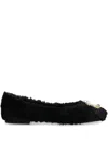 Agl Attilio Giusti Leombruni Milly Ballerina Shoes In Black
