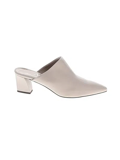 Pre-owned Agl Attilio Giusti Leombruni Mule/clog In White