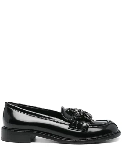 Agl Attilio Giusti Leombruni Olivia Loafers In Black