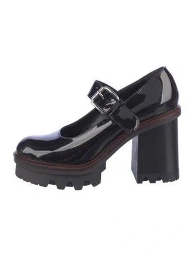 Pre-owned Agl Attilio Giusti Leombruni Patent Leather Pumps In Black