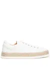 Agl Attilio Giusti Leombruni Rope-detail Low-top Sneakers In White