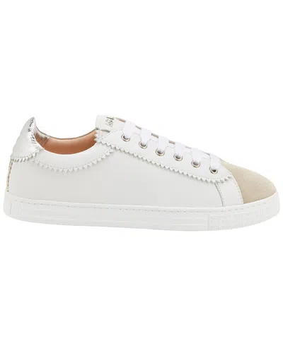 Agl Attilio Giusti Leombruni Sade Leather Sneaker In White