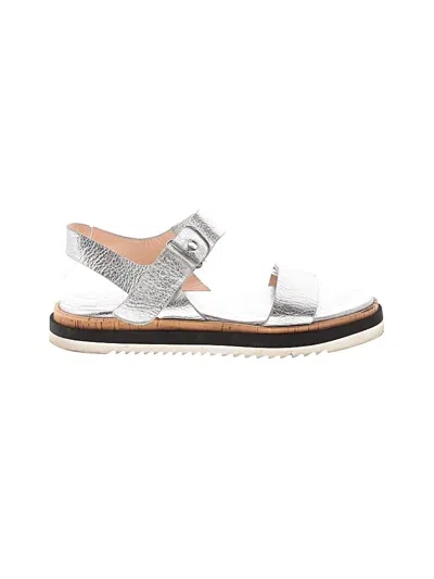 Pre-owned Agl Attilio Giusti Leombruni Sandals In Silver