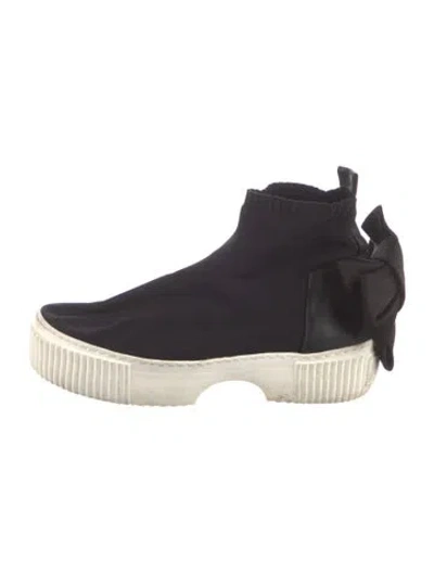 Pre-owned Agl Attilio Giusti Leombruni Sock Sneakers In Blue