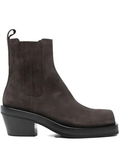 Agl Attilio Giusti Leombruni Square-toe Boots In Brown