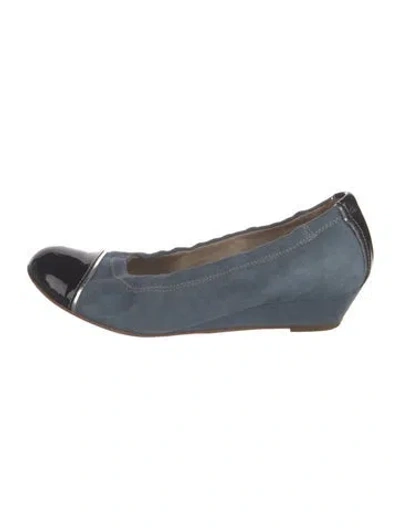 Pre-owned Agl Attilio Giusti Leombruni Suede Pumps In Blue