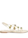 Agl Attilio Giusti Leombruni Summer Sandals In Neutrals