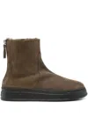 Agl Attilio Giusti Leombruni Tassel Zip Boots In Brown
