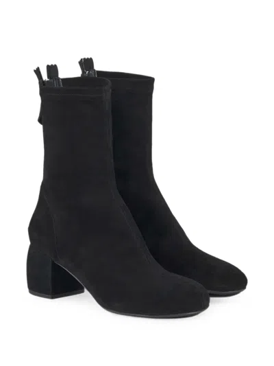 Agl Attilio Giusti Leombruni Tina Rear-zip Ankle Boots In Black