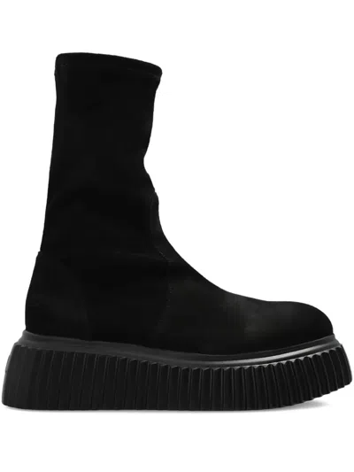 Agl Attilio Giusti Leombruni Velour Ankle Boots
