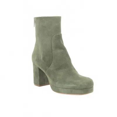 Agl Attilio Giusti Leombruni Women's Betty Pure Bomber Bootie In Green