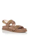 Agl Attilio Giusti Leombruni Women's Cristina Slingback Sandals In Cocoa