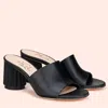 Agl Attilio Giusti Leombruni Women's Dorica Slide Heels Sandal In Nero