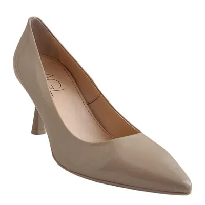 Agl Attilio Giusti Leombruni Women's Isolde Heeled Sandal In Nude In Brown