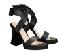 Agl Attilio Giusti Leombruni Janis Platform Sandal In Black
