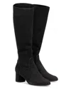 Agl Attilio Giusti Leombruni Women's Lorette High Heel Boots In Nero