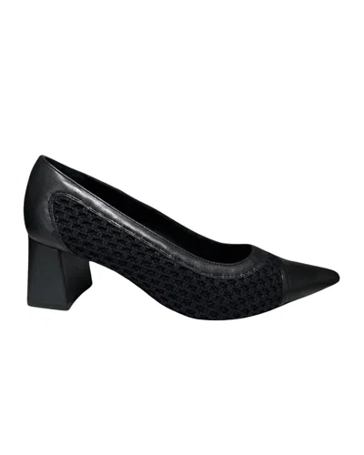 Agl Attilio Giusti Leombruni Women's Lucia Pump Shoes In Nero-nero