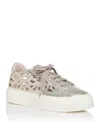 Agl Attilio Giusti Leombruni Women's Mandi Cutout Platform Sneakers In Sandy/milk